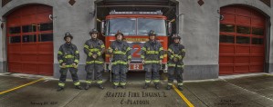 Seattle Fire Department Station 2, Engine 2, C Shift